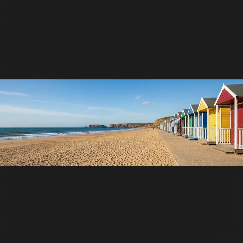 Blyth's Colourful Beach Huts: How to Hire One