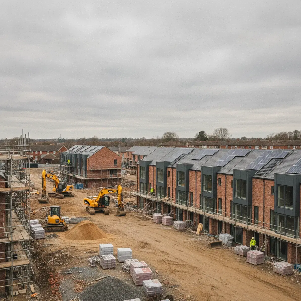 Demolition of Redundant Blyth Flats Begins to Smarten the Neighbourhood